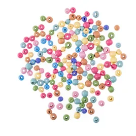 drewniane-koraliki-kulki-8-10mm-teczowe-40gram