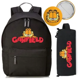 zestaw-do-szkoly-czarny-plecak-piornik-pin-bajka-garfield-wzory