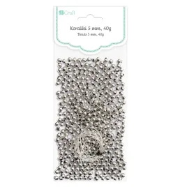 koraliki-okragle-srebrne-5mm-zestaw-z-zylka-do-nawlekania-40g