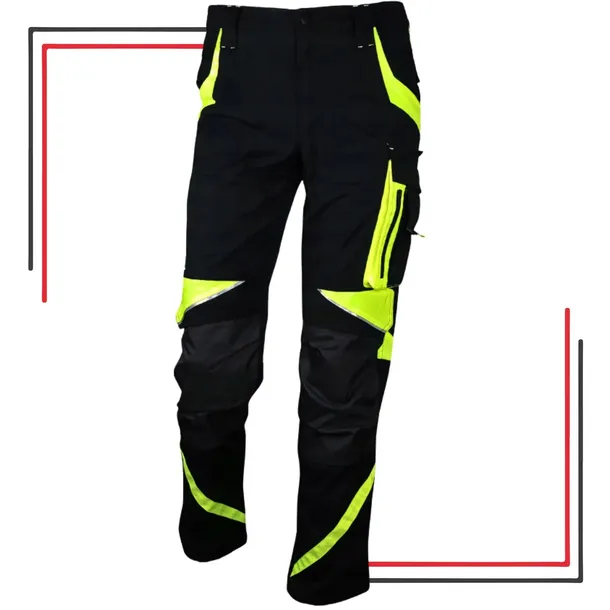 spodnie-robocze-meskie-bhp-mocne-elastyczne-stretch-spandex-odblaskowe-neon-marka-24h-bhp