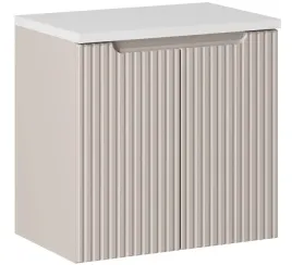 kaszmirowa-szafka-pod-umywalke-blat-60-cm-wiszaca-ryflowane-fronty-drzwi-b