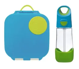 b-box-mini-lunchbox-1000ml-butelka-tritanowa-ze-slomka-450ml-ocean-breeze