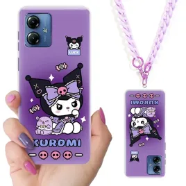 etui-lancuszek-do-motorola-g14-case-anime-kuromi-kroliczek-design-wzory