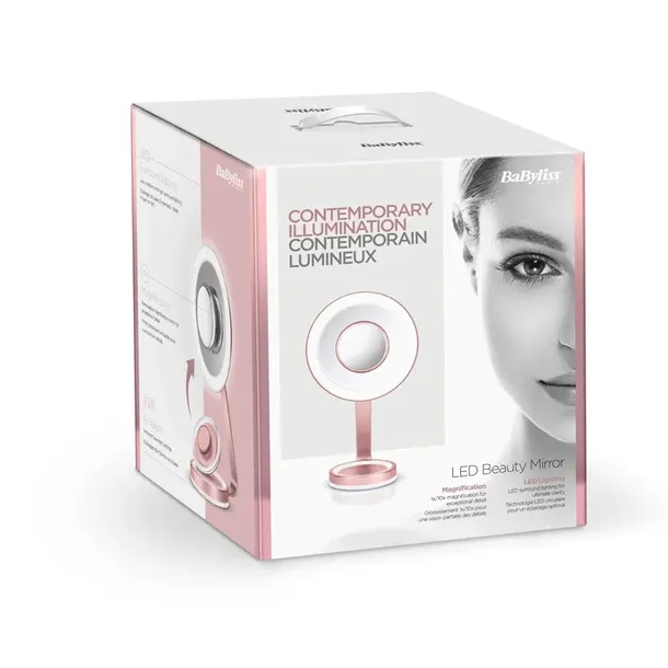 babyliss-lusterko-kosmetyczne-led-9450e-stan-nowy-kolor-zloty