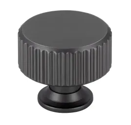 galka-meblowa-ryflowana-loft-okragla-pezo-fi-30-mm-antracyt-matowy