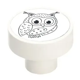galka-gamet-drewniana-bialy-mat-gd08-sowa-v108