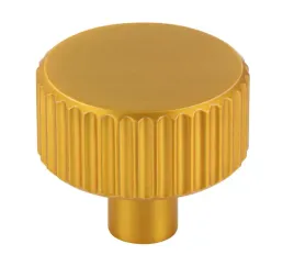 galka-meblowa-ryflowana-okragla-forte-fi-30-mm-zloty-szczotkowany