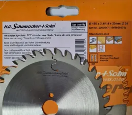 schumacher-tarcza-pilarska-pila-150x20mm-34z-widia