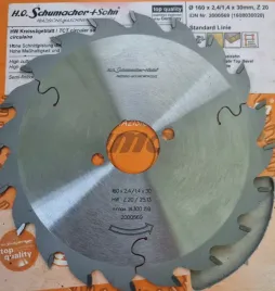 schumacher-tarcza-pilarska-pila-160x30mm-20z-widia