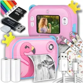aparat-natychmiastowy-cyfrowy-dla-dzieci-z-drukarka-karta-32gb-2-rolki