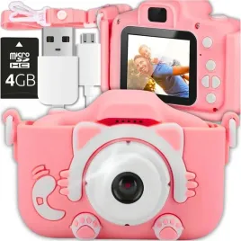 aparat-cyfrowy-dla-dzieci-dziecka-fotograficzny-rozowy-kotek-karta-4gb