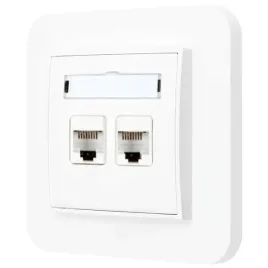 gniazdo-internetowe-rj45-2x-z-ramka-zaokraglona-seria-mini-kolor-bialy