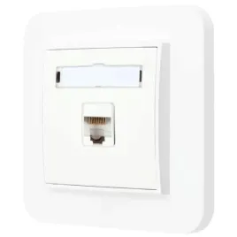 gniazdo-internetowe-rj45-1x-z-ramka-zaokraglona-seria-mini-kolor-bialy