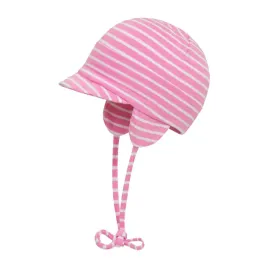 dziewczeca-wiazana-czapka-rozowa-doll-r-47