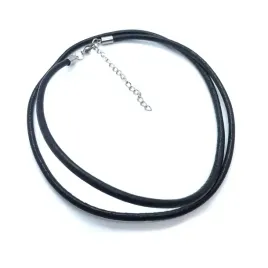 skorzany-rzemien-3mm-70cm-z-przedluzka-czarny