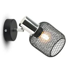 lampa-scienna-kinkiet-regulowany-vintage-loft-reflektor-444-k1-e27-z-siatki