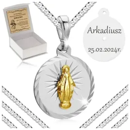 srebrny-meski-lancuszek-pancerka-medalik-matka-boska-cudowna-925-grawer
