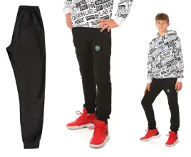spodnie-dresowe-chlopiece-zapinane-kieszenie-joggery-czarne-r-164-prod-pl