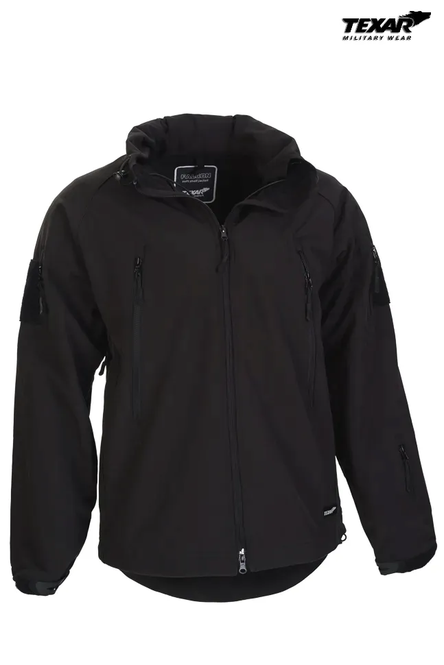 texar-kurtka-softshell-falcon-kaptur-czarna-m