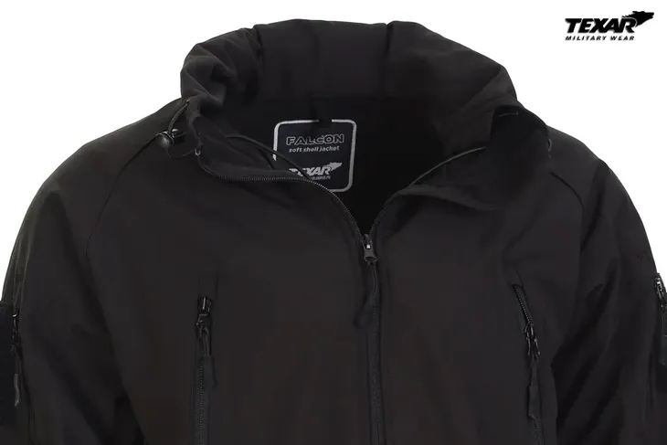 texar-kurtka-softshell-falcon-kaptur-czarna-m-stan-nowy-waga-z-opakowaniem-0-9-kg