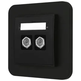 gniazdo-antenowe-2x-z-ramka-zaokraglona-seria-mini-kolor-czarny-mat