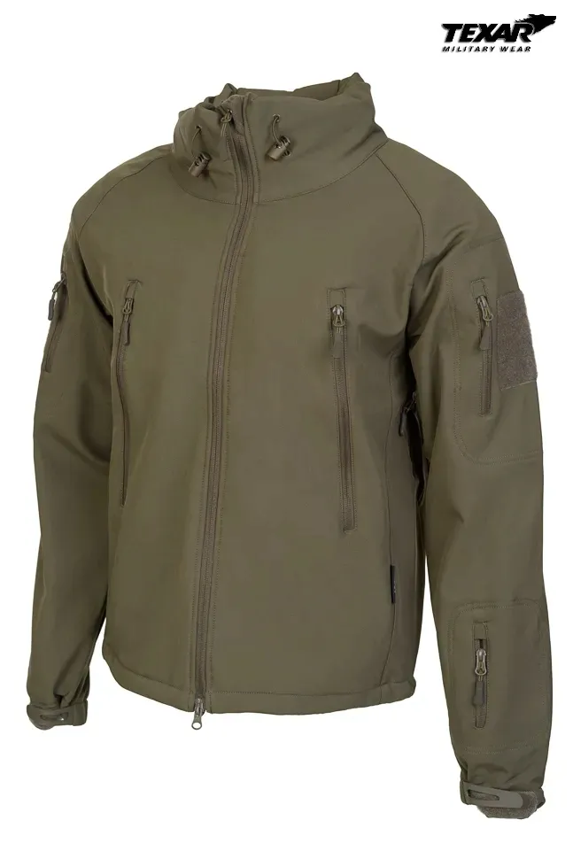 texar-kurtka-softshell-falcon-kaptur-oliv-xl-stan-nowy