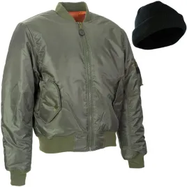 kurtka-wojskowa-pilotka-ma1-us-army-flek-flyers-mil-tec-pz-olive-3xl