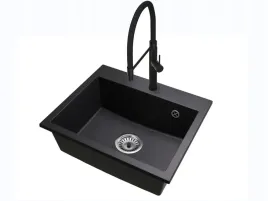 zlewozmywak-granitowy-jednokomorowy-duzy-exclusive-55-czarny-syfon-bateria