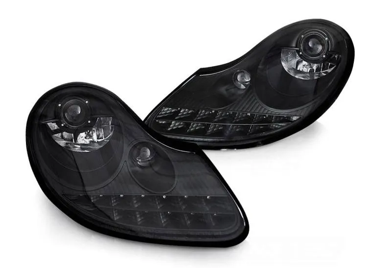 reflektory-black-led-porsche-boxster-911-stan-nowy