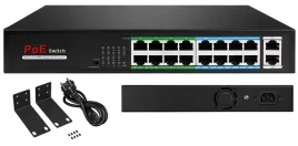 switch-poe-16-portow-poe-160w-2x-uplink-rj45-1gbps