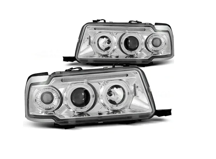 lampy-reflektory-audi-80-b4-91-96-ringi-chrome-stan-nowy