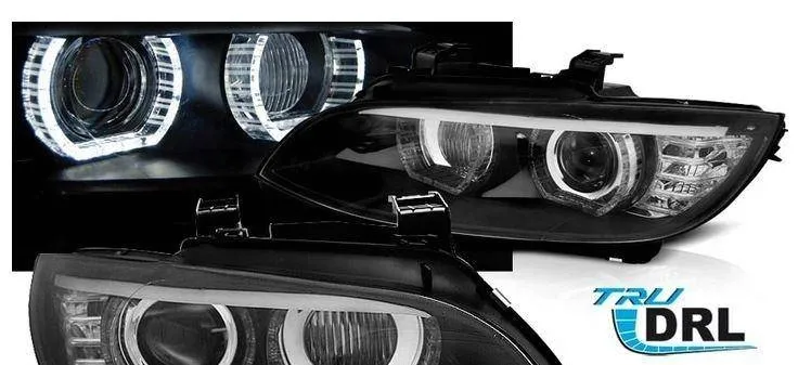 lampy-reflektory-bmw-e92-black-drl-xenon