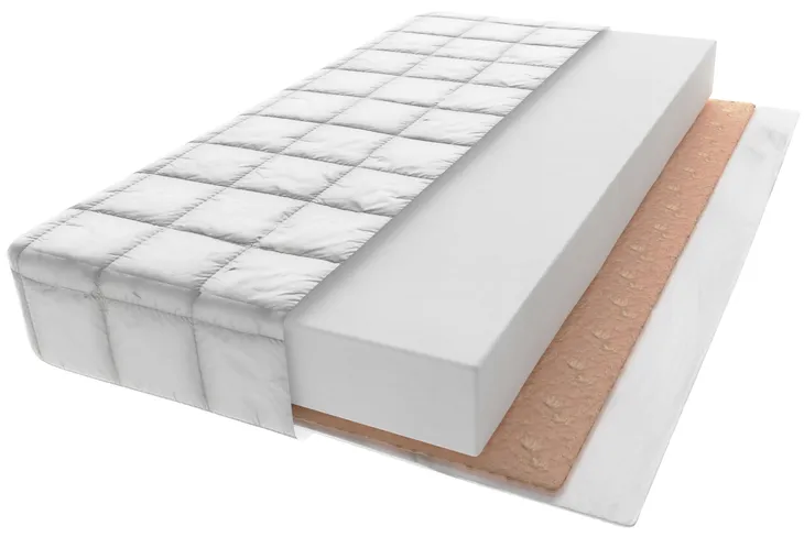 Materac 180x80 Pianka Kokos OEKO-TEX Zdejmowany Pokrowiec