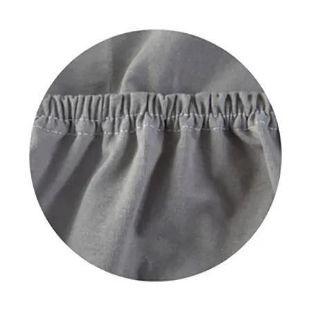 PRZEŚCIERADŁO JERSEY DO ŁÓŻECZKA 120x60 BAWEŁNA - szary