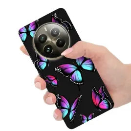 etui-matowe-czarne-do-realme-12-pro-obudowa-case-motyle-motylki-butterfly
