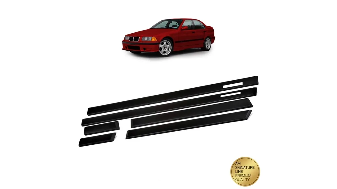 listwy-bmw-3-e36-bok-6szt-black-stan-nowy