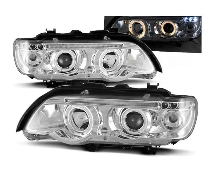 lampy-reflektory-bmw-x5-e53-99-03-ringi-chrome-stan-nowy