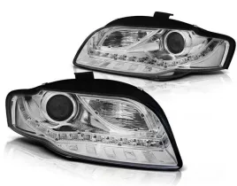 lampy-reflektory-audi-a4-b7-04-08-chrome-led