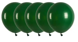 balony-lateksowe-zielone-ciemna-butelkowa-zielen-zestaw-5-szt-10-cali-25-cm