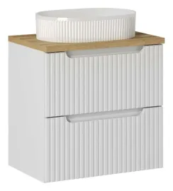 biala-szafka-lazienkowa-z-umywalka-60-cm-blat-dab-szuflady-ryflowany-front