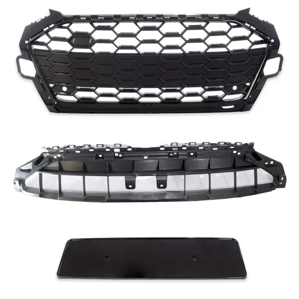 grill-audi-a4-b9-facelift-black-numer-katalogowy-czesci-am-griau0173