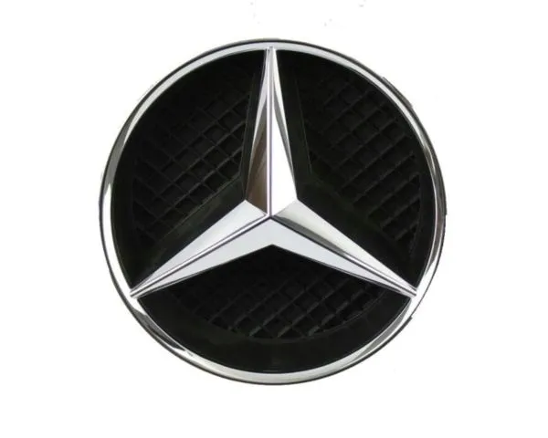 logo-mocowanie-grilla-mercedes-chrome-stan-nowy