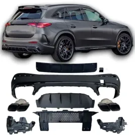 dyfuzor-mercedes-x254-glc-suv-2x2-black