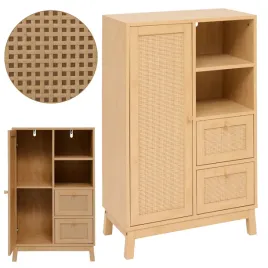 szafka-lazienkowa-95-cm-brazowa-stojaca-ratanowa-z-polkami-boho-do-lazienki