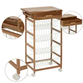 wozek-mobilny-888cm-bezowy-na-kolkach-z-polka-pomocniczy-z-4-koszami-regal