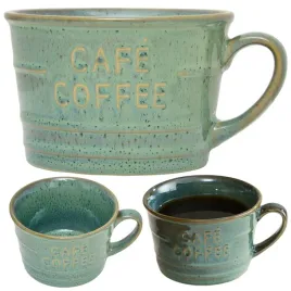 mala-filizanka-sniadaniowa-coffee-260-ml-zielona-do-kawy-herbaty-ceramika