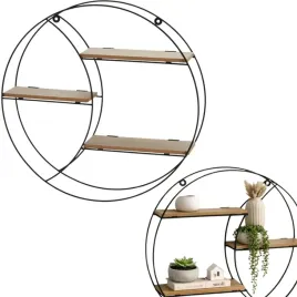 polka-scienna-metalowa-z-mdf-czarna-okragla-44-cm-dekoracja-do-salonu