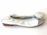 caroline-1709-baleriny-srebrne-stan-nowy