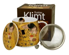 kubek-barylka-z-zaparzaczem-430-ml-the-kiss-klimt-na-prezent-w-pudelku