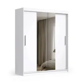 szafa-przesuwna-z-lustrem-200cm-biala